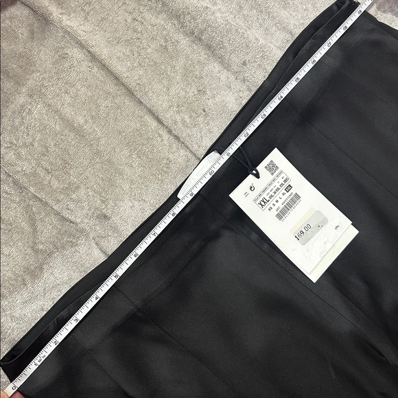 NARCISO RODRIGUEZ SATIN EFFECT PANTS - Picture 9 of 12